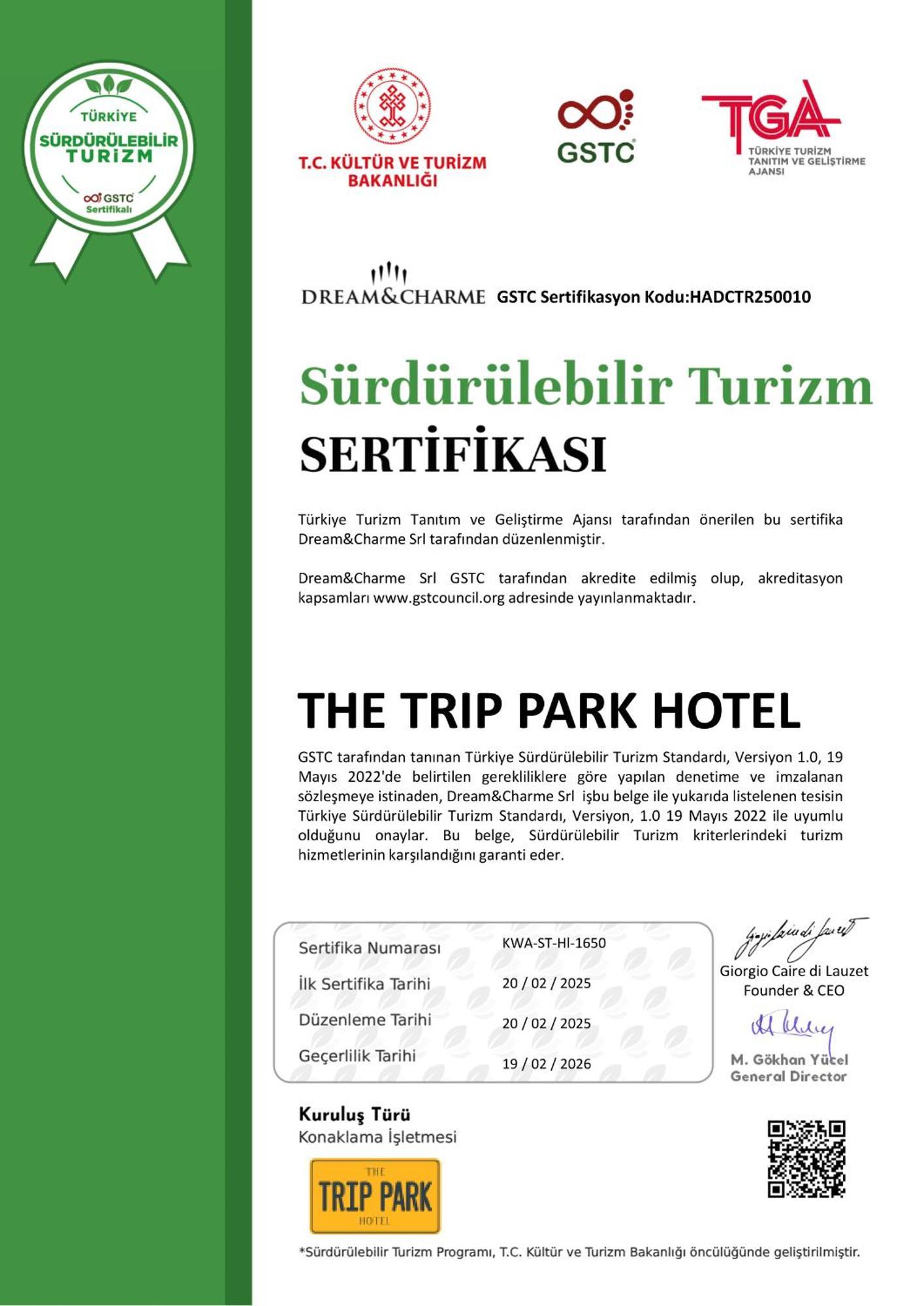 Trip Park Hotel 伊斯坦布尔 外观 照片